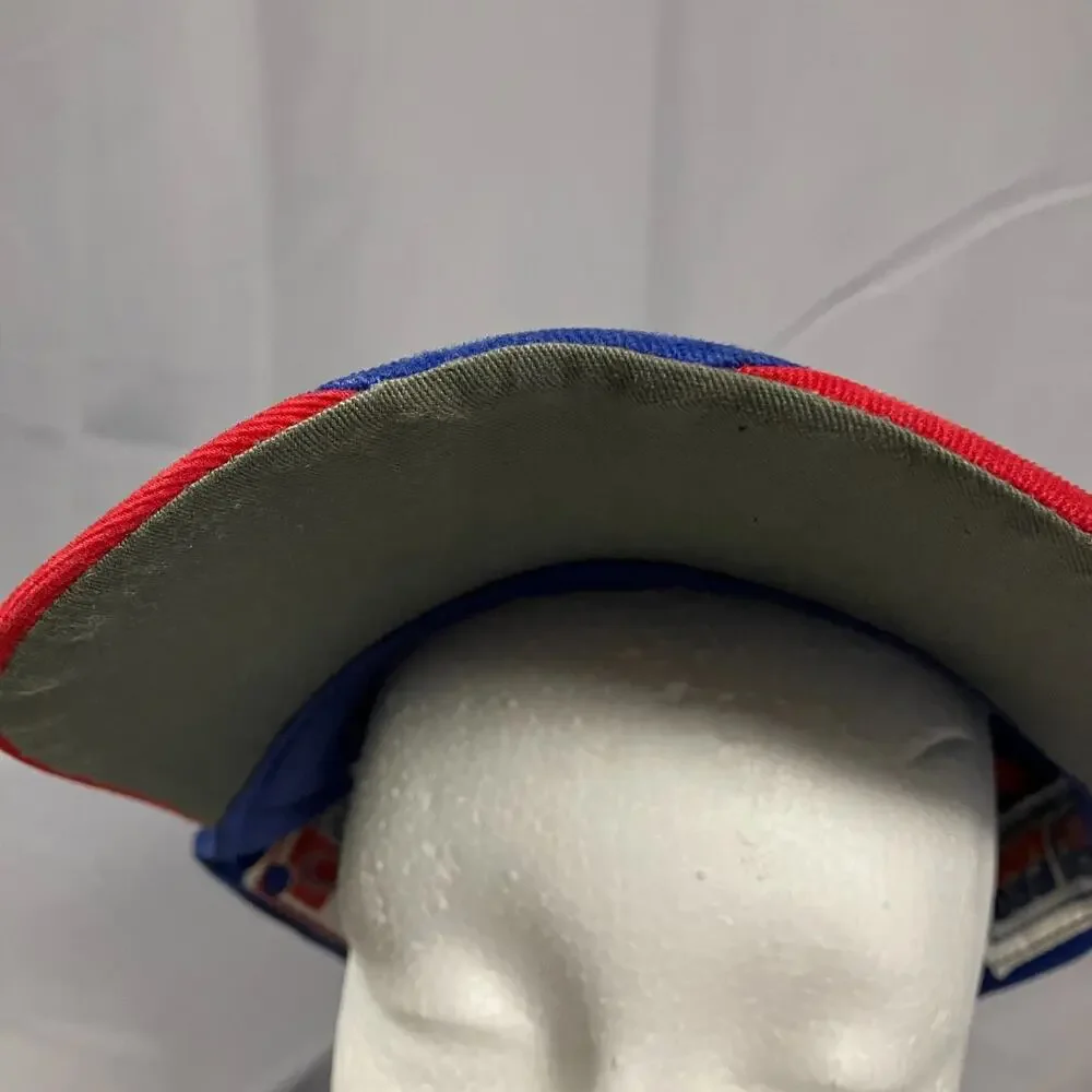 New England Patriots Hat Blue Red NFL Pro Line Sports Specialties Adjustable Cap